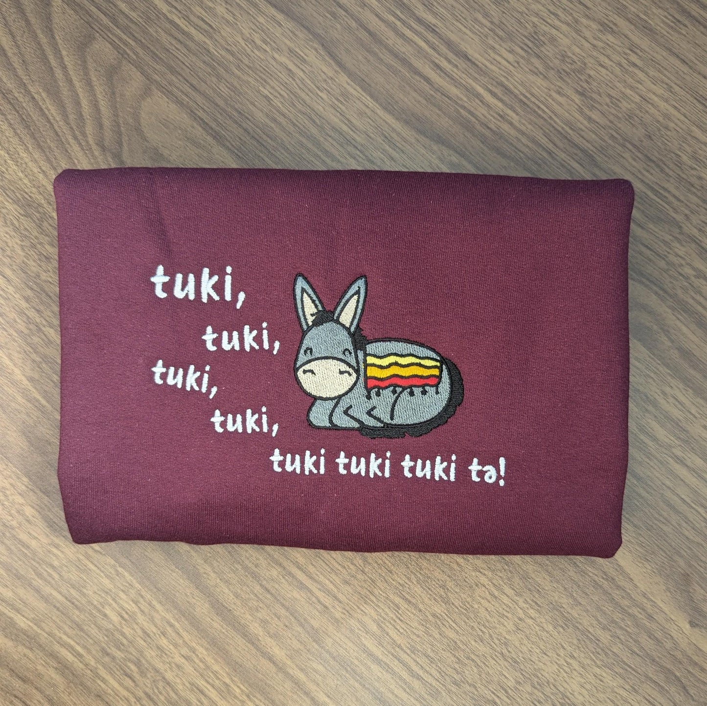 Embroidered Tuki Tuki Sweatshirt