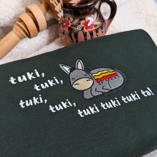 Embroidered Tuki Tuki Sweatshirt