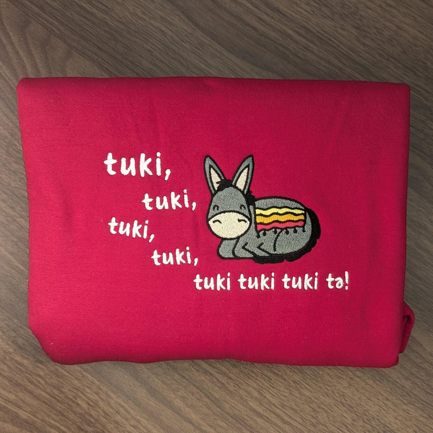 Embroidered Tuki Tuki Sweatshirt