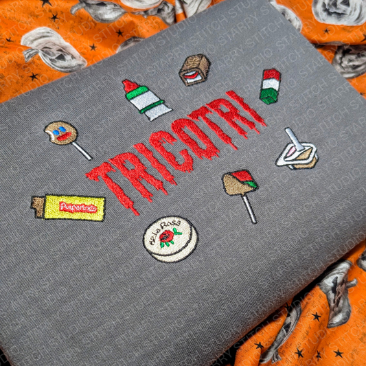 Embroidered Tricotri Sweatshirt