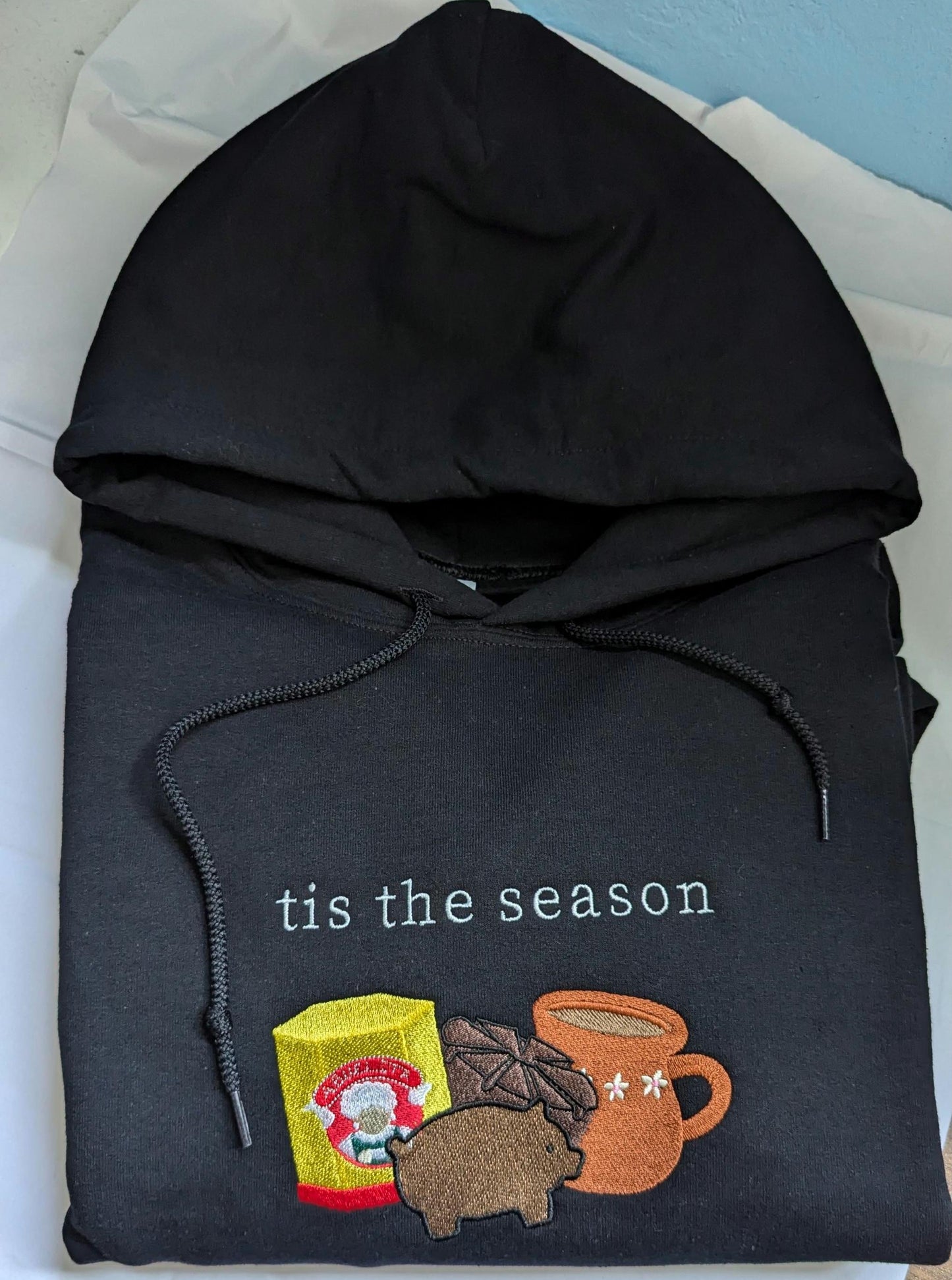 Embroidered Mexican Hot Chocolate Christmas Sweatshirt