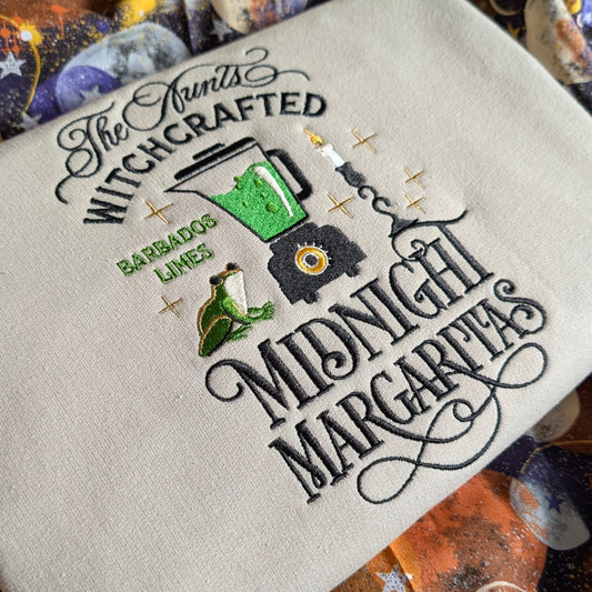 Embroidered Midnight Margarita Sweatshirt